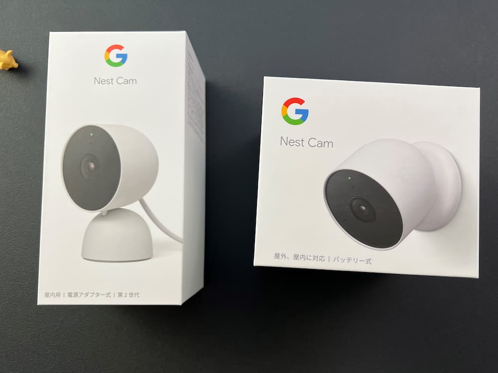 Google nest cam - 防犯カメラ