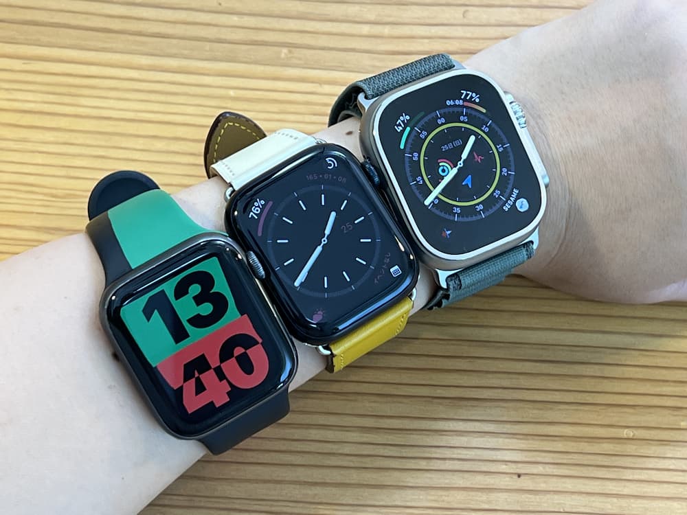 Apple Watch Ultraのサイズ感