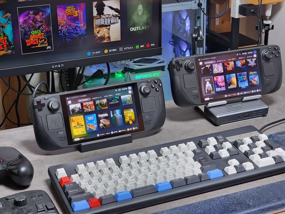 新型Steam Deck OLED（有機EL）