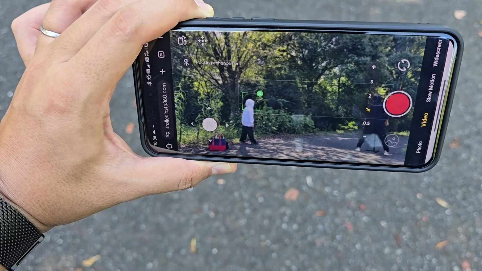 別のスマホからリモートで映像確認と録画操作