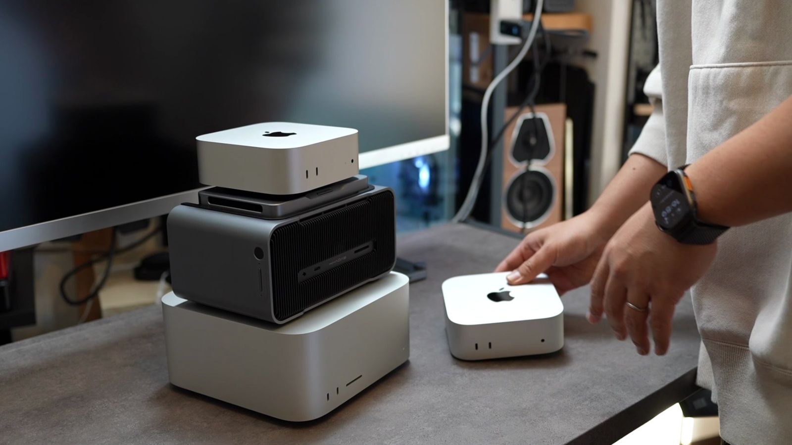 10GbE標準搭載のMac StudioとMac mini