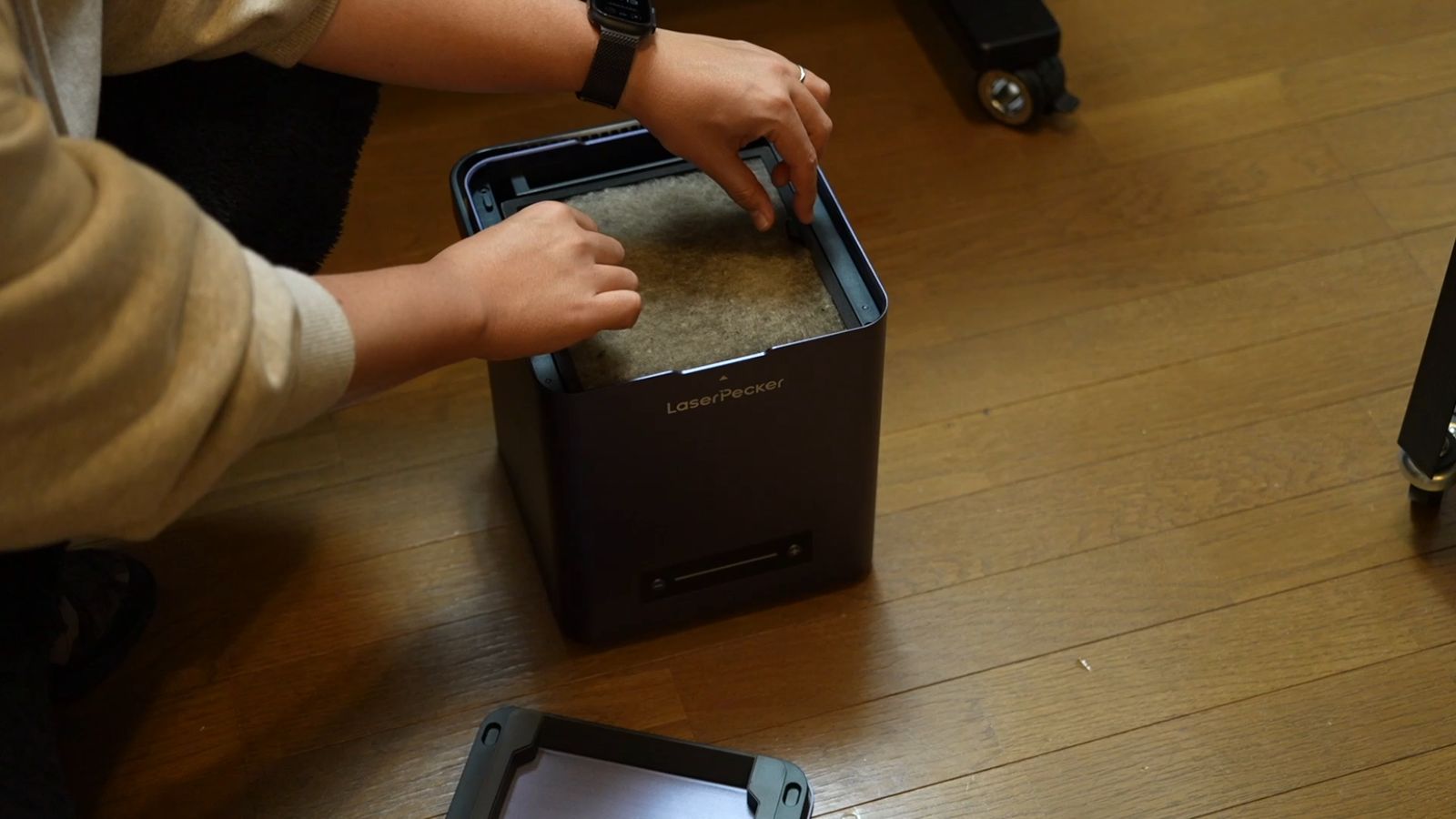 LaserPecker用の空気清浄機