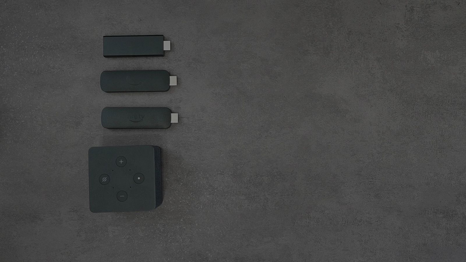 並べたFire TV StickとFire TV Cube